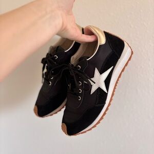 Vintage Havana Shooter Sneakers Black/Gold Multi size 6.5